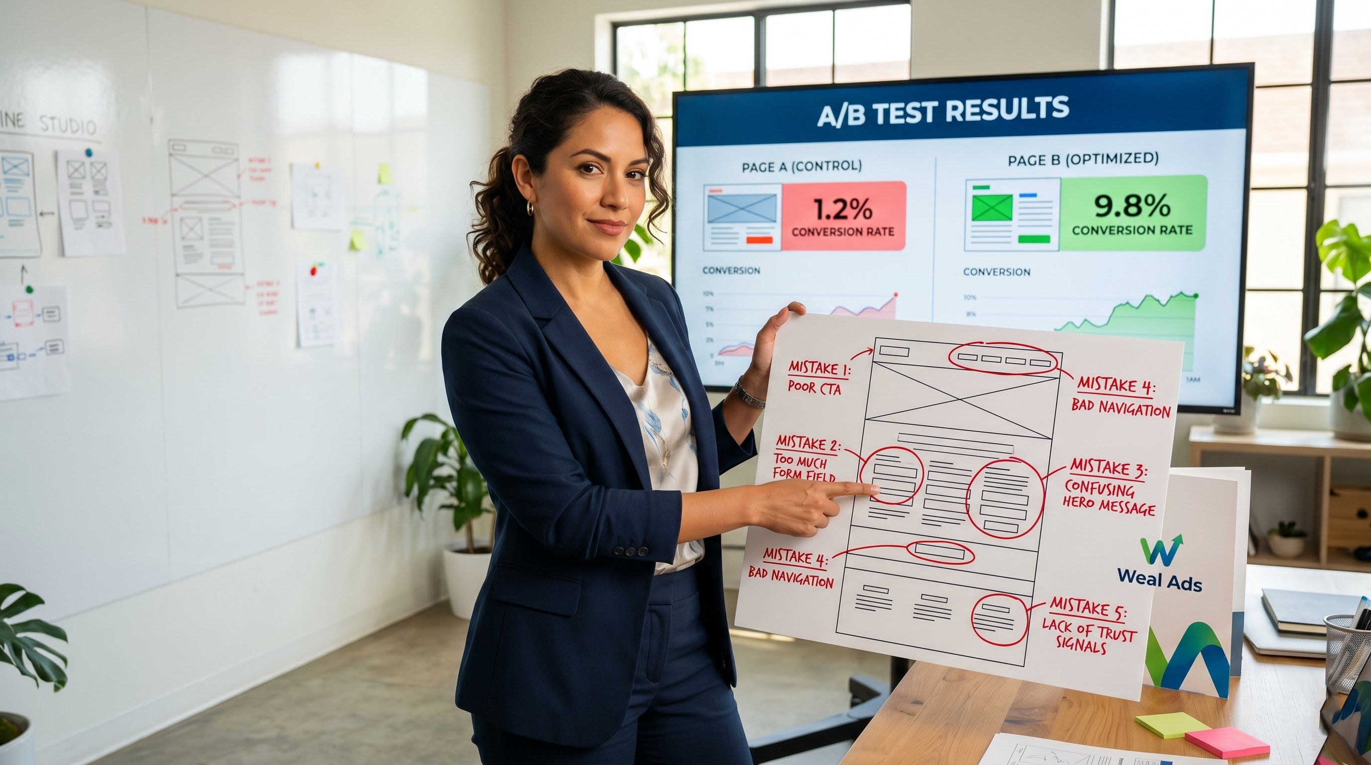 Lead generation landing page strategy