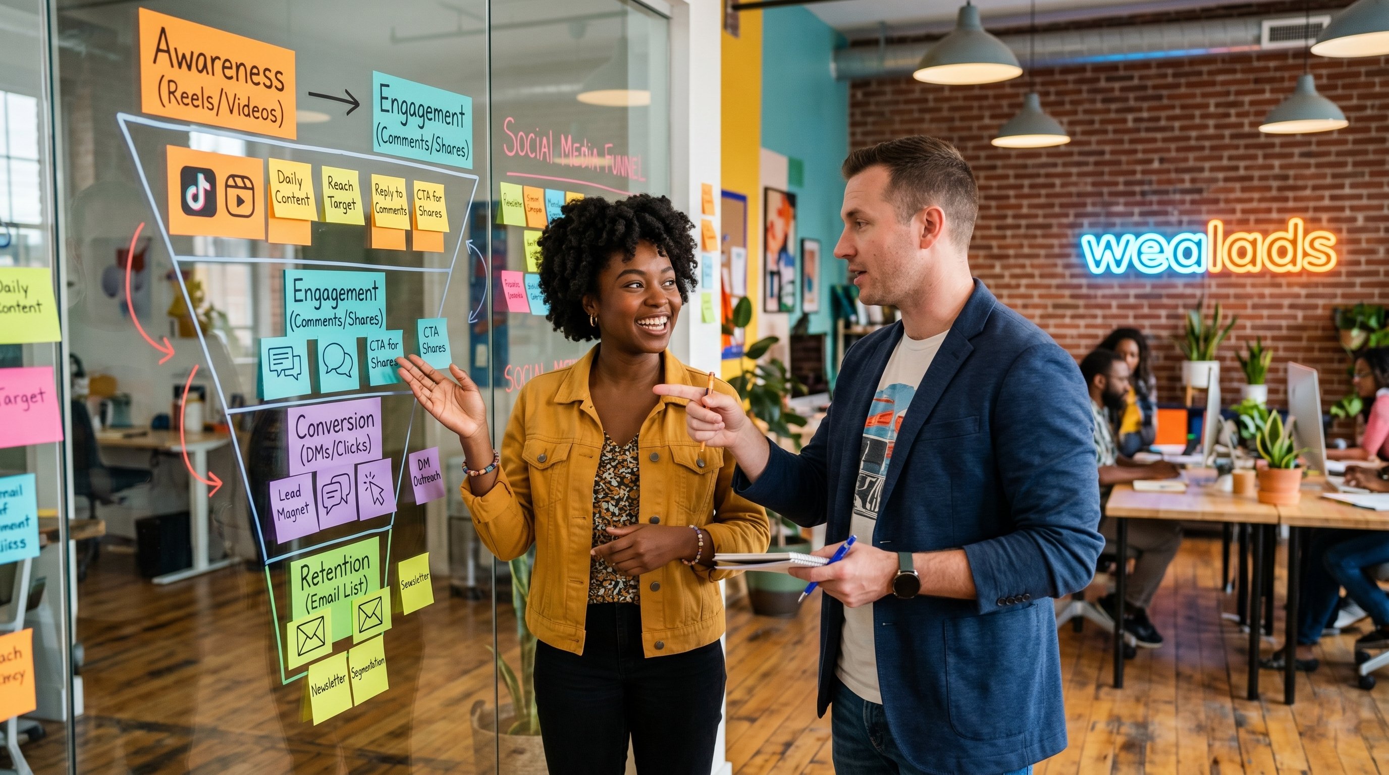 Social media marketing strategy
